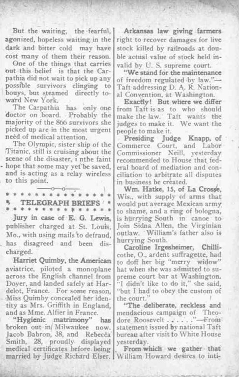 The Day Book du 16/04/1912